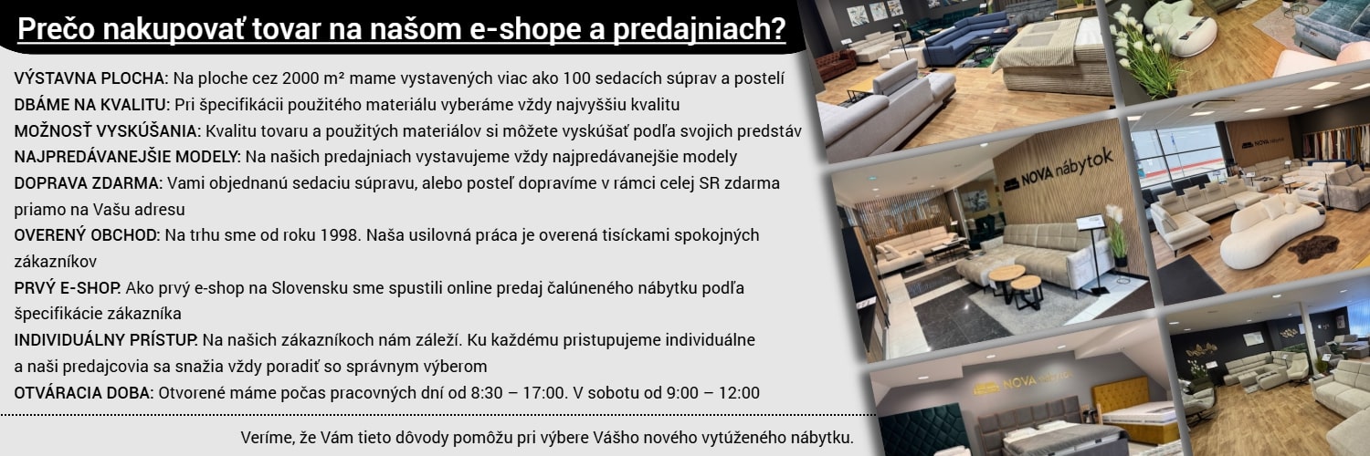 Video: Prečo nakupovať u nás – NOVA nábytok