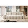 Svetlá sedačka BEACH sofa v elegantnom interiéri obývačky, celkový pohľad