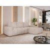 Sedacia súprava GOLDEN S – pohľad z uhla, mäkké operadlové vankúše a prešívané čalúnenie