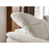 Pohovka PALERMO SOFA 2 v krémovom čalúnení, detail polohovania operadla alebo relax časti zblízka.