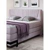 Boxspring posteľ ELIZABETH - detail čela - jemné prešívanie a čalúnenie