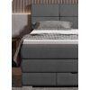 Čalúnená posteľ - boxspring - pohľad spredu - vysoké čelo