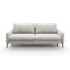 Moderná pohovka Nardo Sofa v svetlej béžovej farbe, čelný technický pohľad