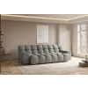 Rozkladacia sedacia súprava ZEN sofa v svetlosivej látke, bočný pohľad v interiéri so zvýraznenou hĺbkou sedu a tvarom sofa.